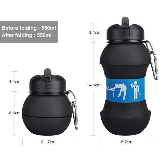 Garrafa de Água Com Desing de Bola