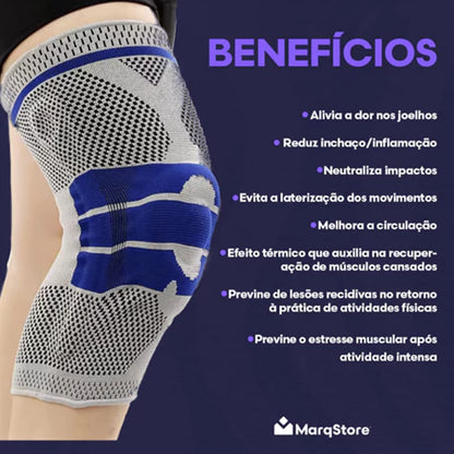 Joelheira Articulada Ortopédica Esportiva