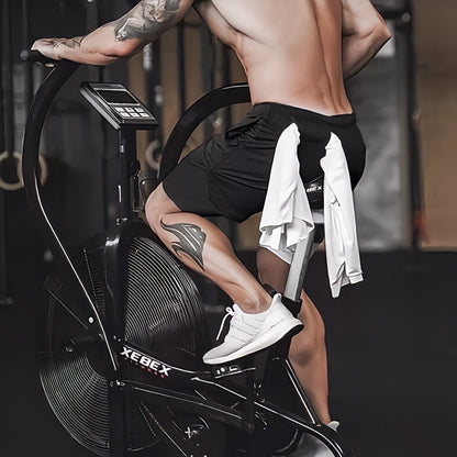 Shorts 2 em 1 Sport Fit - Bermuda + Shorts Interno Dry Fit com Proteção UV