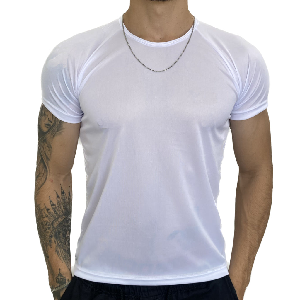 Kit 5 Camisetas Fitness Masculina