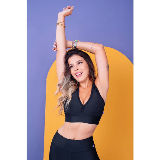 Conjunto Performance - Calça + Top com Bojo