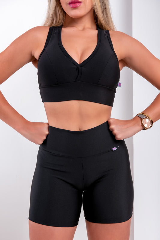 Conjunto PowerFit - Short + Top com Bojo