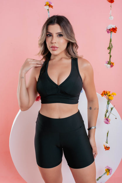 Conjunto PowerFit - Short + Top com Bojo