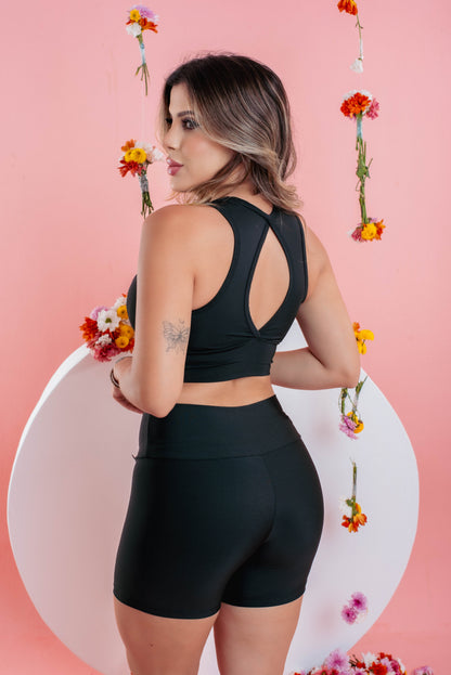 Conjunto PowerFit - Short + Top com Bojo