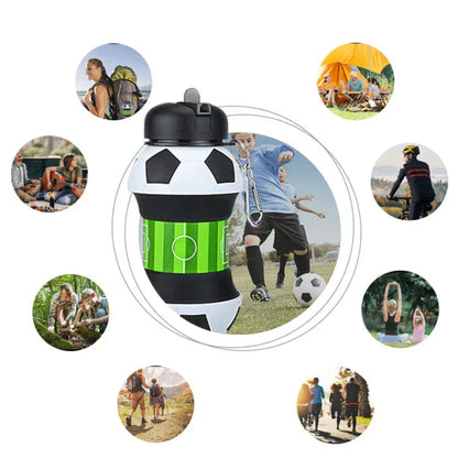 Garrafa de Água Com Desing de Bola