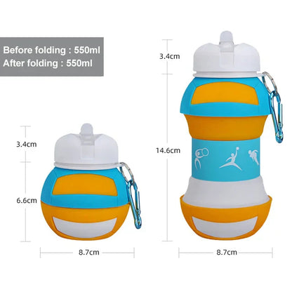 Garrafa de Água Com Desing de Bola