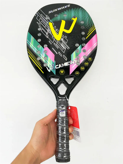 Raquete de Beach Tenis Fibra de Carbono