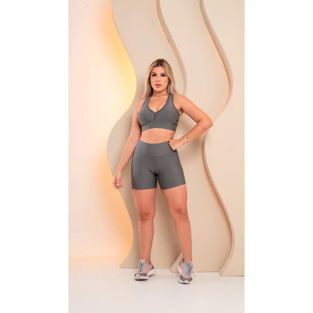 Conjunto PowerFit - Short + Top com Bojo