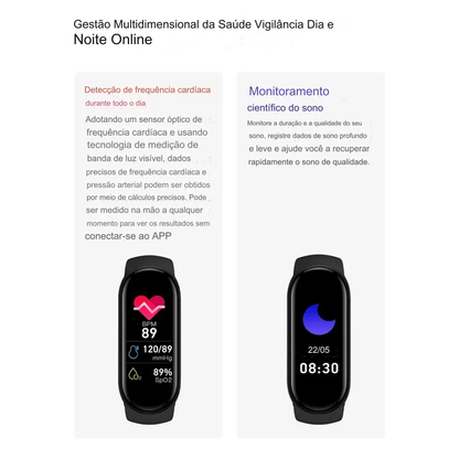 Smartwatch Esportivo Bluetooth M8