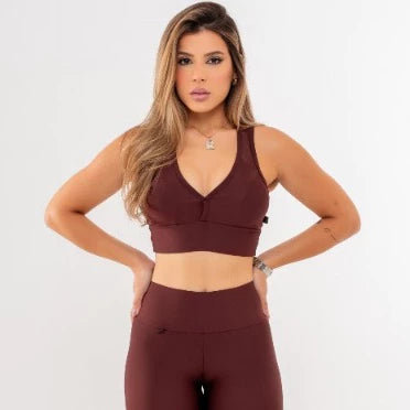 Conjunto PowerFit - Short + Top com Bojo